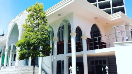 Maldives Masjid Aluminium and Glass fabrication and installation